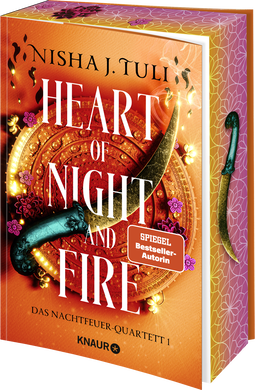 Buchcover von Heart of Night and Fire: Das Nachtfeuer-Quartett 1 von Nisha J. Tuli