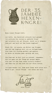 Zusatzmaterial PA 978 3 629 01690 4 innen 014 von Magische Hexenpost: Mit 5 Briefen und geheimen Zaubersprüchen von Annie Atkins, Taryn Knight