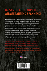 Zusatzmaterial 9783426524435 U4 von Abgetrennt: Ein Paul-Herzfeld-Thriller von Prof. Dr. Michael Tsokos