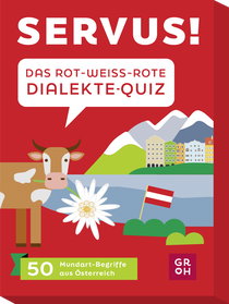 Produktbild von Servus! Das rot-weiß-rote Dialekte-Quiz von Angelika Mandler-Saul