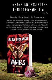 Zusatzmaterial U3 978 3 426 52396 4 von VANITAS - Grau wie Asche: Thriller von Ursula Poznanski