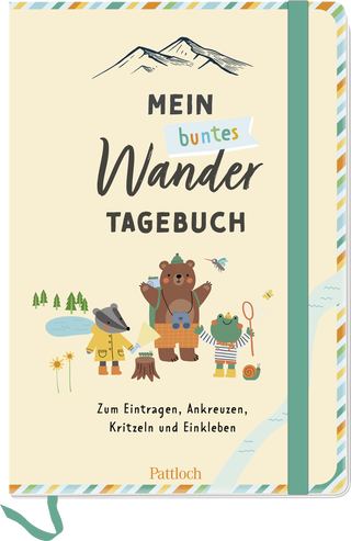 Produktbild von Mein buntes Wandertagebuch: Zum Eintragen, Ankreuzen, Kritzeln und Einkleben