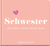 Produktbild von Schwester. Viel Liebe in einem kleinen Buch von Elma van Vliet