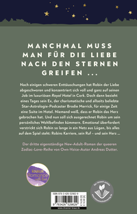 Zusatzmaterial 9783426529829 U4 von Zodiac Love: Infinity in Our Hearts: Roman von Andreas Dutter