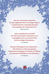 Zusatzmaterial U3 978 3 426 30874 5 von Der Tod macht Urlaub in Schweden: Kriminalroman von Anders de la Motte, Måns Nilsson