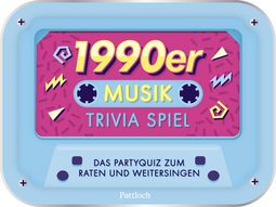 Produktbild von 1990er Musik Trivia Spiel: Das Partyquiz zum Raten und Weitersingen von Ella Rosenbusch