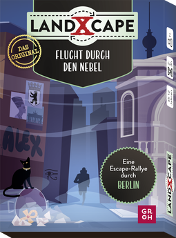 Produktbild von LandXcape - Flucht durch den Nebel: Eine Escape-Rallye quer durch Berlin von Ines Scholl, Christian Sußner