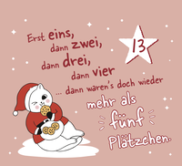 Zusatzmaterial PA 978 3 8485 0311 7 innen 014 von All I want for Christmas is ... Ruhe!: 24 humorvolle Sprüche für den Advent