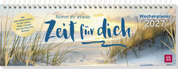 Produktbild von Tischkalender 2027 quer: Nimm dir etwas Zeit für dich