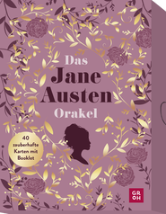 Produktbild von Orakelkarten: Das Jane Austen Orakel: 40 zauberhafte Karten mit Booklet von Lulumineuse