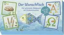 Produktbild von Der Wunschfisch. Die schönsten Bildpaare zur Erstkommunion: Memo-Spiel mit 40 Karten