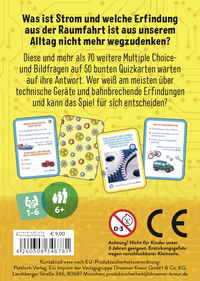 Zusatzmaterial 4260308346781 U4 von Das Quiz für kleine Forscher – Technik  von Klara Wiesel, Katharina Staar