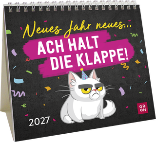 Produktbild von Mini-Kalender 2027: Neues Jahr neues … ach halt die Klappe!