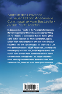 Zusatzmaterial 9783426521991 U4 von Madame le Commissaire und die Frau ohne Gedächtnis: Ein Provence-Krimi von Pierre Martin
