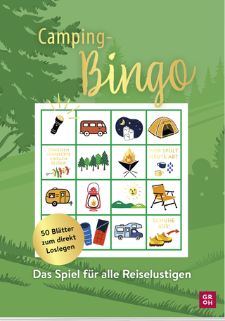 Produktbild von Camping-Bingo: Das lustige Spiel für alle Reiselustigen