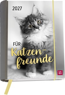 Produktbild von Buchkalender 2027: Für Katzenfreunde