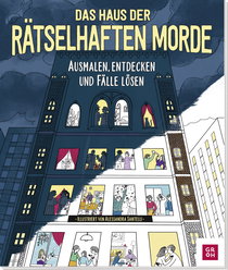 Produktbild von Das Haus der rätselhaften Morde: Ausmalen, entdecken und Fälle lösen von Alessandra Santelli