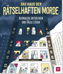 Produktbild von Das Haus der rätselhaften Morde: Ausmalen, entdecken und Fälle lösen von Alessandra Santelli