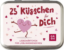 Produktbild von 25 Küsschen für Dich: Liebeskärtchen für Lieblingsmenschen