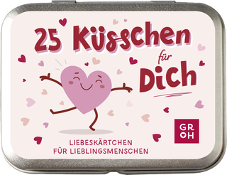 Produktbild von 25 Küsschen für Dich: Liebeskärtchen für Lieblingsmenschen