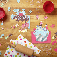 Zusatzmaterial PA 4260308345616 innen 031 von Puzzle-Duell – Die Kuchen-Schlacht: Wer puzzelt sich zuerst zum letzten Teil? von Ridley’s Games
