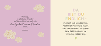 Zusatzmaterial PA 978 3 8485 0276 9 innen 012 von Endlich bist du da, kleines Wunder