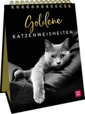 Produktbild von Goldene Katzenweisheiten: Edles Geschenk für Katzenliebhaber mit ästhetischen Schwarz-weiß-Fotografien und Katzenweisheiten