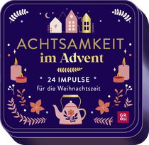 Produktbild von Achtsamkeit im Advent: 24 Impulse für die Weihnachtszeit von Ella Rosenbusch