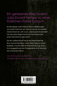 Zusatzmaterial 9783426529256 U4 von Schwarze Dame: Julia Durants neuer Fall von Andreas Franz, Daniel Holbe