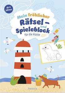 Produktbild von Mein fröhlicher Rätsel- und Spieleblock für die Küste
