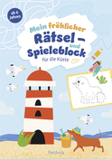 Produktbild von Mein fröhlicher Rätsel- und Spieleblock für die Küste