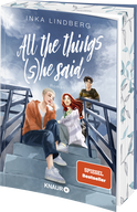Buchcover von All the things (s)he said: Roman von Inka Lindberg