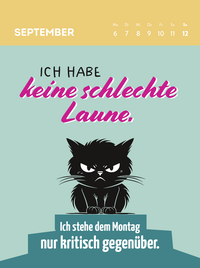 Zusatzmaterial PA 4036442014769 innen 013 von Wochenkalender 2027: Heute ist ein guter Tag – um mich in Ruhe zu lassen