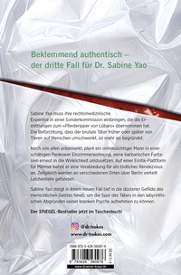 Zusatzmaterial 9783426560976 U4 von Mit kalter Hand: Ein Rechtsmedizin-Thriller von Prof. Dr. Michael Tsokos