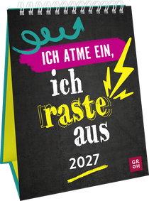 Produktbild von Wochenkalender 2027: Ich atme ein, ich raste aus