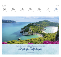 Zusatzmaterial PA 4036442014578 innen 014 von Postkartenkalender 2027: Träume vom Meer