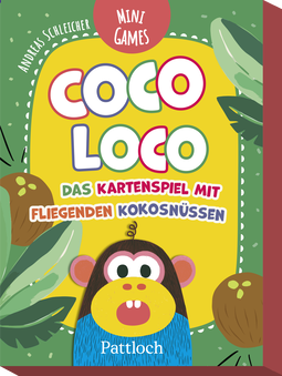 Produktbild von Mini Games – Coco Loco: Ein Kartenspiel mit fliegenden Kokosnüssen von Andreas Schleicher