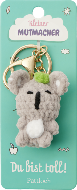 Produktbild von Kleiner Mutmacher, Schlüsselanhänger Koala: Du bist toll!