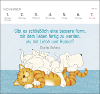 Zusatzmaterial PA 4036442014547 innen 014 von Postkartenkalender 2027: Om-Katze: In der Ruhe liegt die Kraft von Lisa Manneh