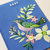 Zusatzmaterial PA 4036442015377 innen 032 von Taschenkalender A6 2027: Vogel und Blüten, bestickt, blau