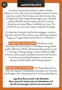 Zusatzmaterial PA 4036442009871 innen 002 von LandXcape - Das geheimnisvolle Amulett: Eine Escape-Rallye quer durch Bayern von Corinna Harder, Swen Harder