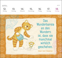 Zusatzmaterial PA 4036442014547 innen 012 von Postkartenkalender 2027: Om-Katze: In der Ruhe liegt die Kraft von Lisa Manneh