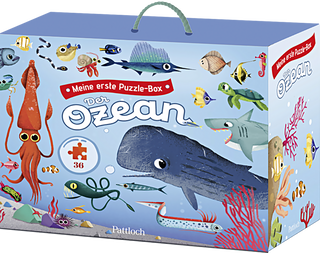 Produktbild von Meine erste Puzzle-Box. Der Ozean: Illustrationen von Carolina Grosa. Ab 4 Jahren