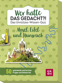 Produktbild von Wer hätte das gedacht?! Das Unnützes-Wissen-Quiz Mosel, Eifel und Hunsrück von Carmen Sadowski