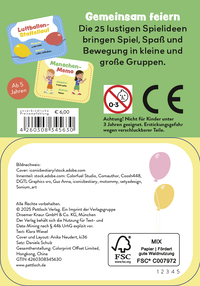 Zusatzmaterial 4260308345630 U4 von 25 Spiele für fröhliche Kinderfeste von Klara Wiesel