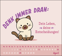 Zusatzmaterial PA 4036442014516 innen 014 von Mini-Kalender 2027: Der kleine Katzenliebe Kalender