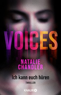 Buchcover von Voices. Ich kann euch hören: Thriller von Natalie Chandler
