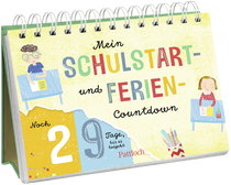 Produktbild von Mein Schulstart- und Ferien-Countdown: Ein tierisch guter Wochenkalender