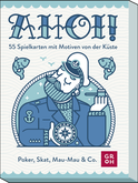 Produktbild von Ahoi! 55 Spielkarten mit Motiven von der Küste: Poker, Skat, Mau-Mau & Co.