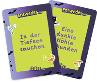 Zusatzmaterial PA 4260308346163 innen 012 von Entweder – Oder? Jetzt wird’s gruselig!: Ein Kartenspiel für Kinder